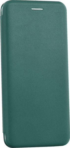 Samsung Galaxy S20 (SM-G980F) oldalra nyíló mágneses flipes bőrtok prémium minőség sötétzöld