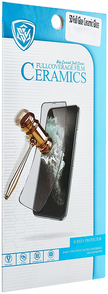 Samsung Galaxy M31s (SM-M317F) 5D Full Glue kerámia üvegfólia