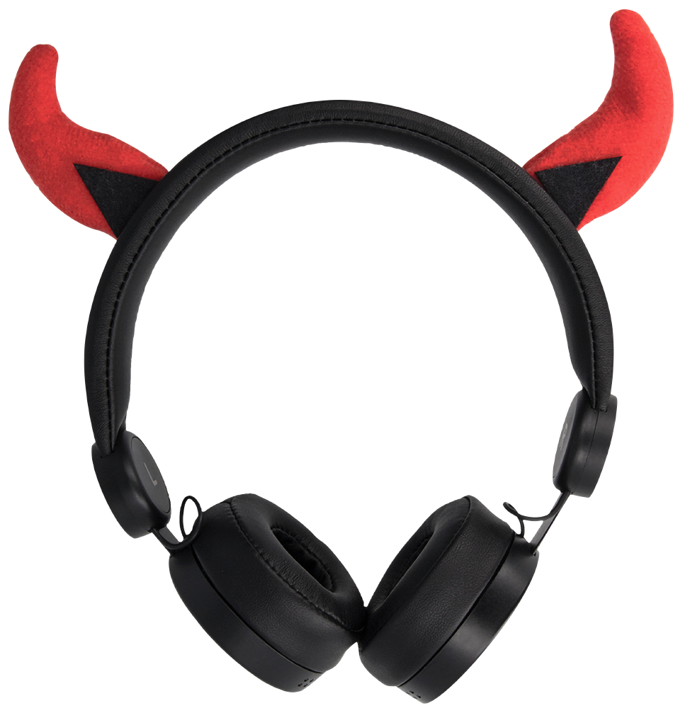 Realme 6 Pro Setty vezetékes fejhallgató mágneses ördög szarvakkal