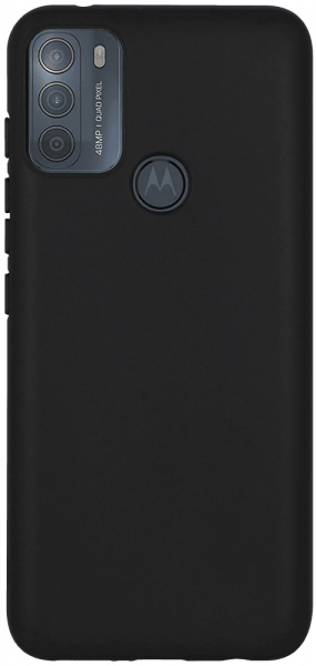 Motorola Moto G50 szilikon tok matt fekete