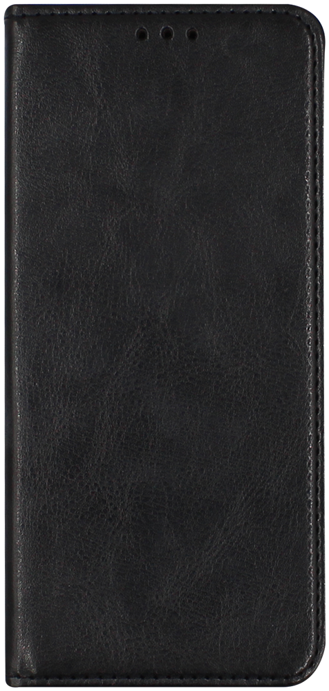 Samsung Galaxy A31 ( SM-A315F) oldalra nyíló flipes bőrtok valódi bőr fekete