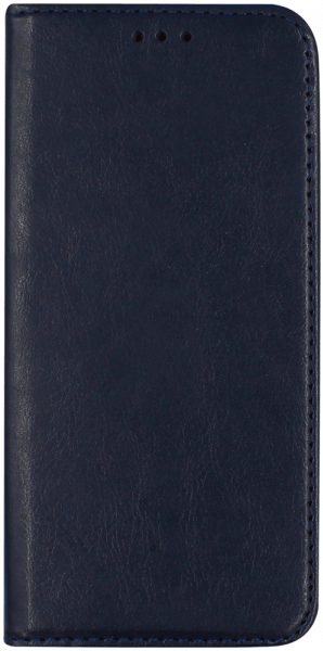 Samsung Galaxy Note 10 oldalra nyíló flipes bőrtok valódi bőr sötétkék