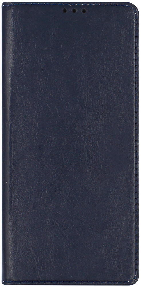 Samsung Galaxy S20 Ultra (SM-G988B) oldalra nyíló flipes bőrtok valódi bőr sötétkék