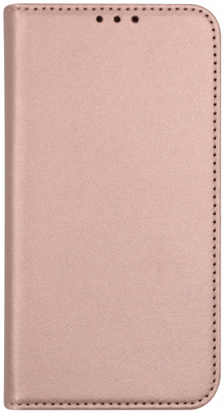 Samsung Galaxy J3 2016 (J320) oldalra nyíló flipes bőrtok asztali tartó funkciós rozéarany