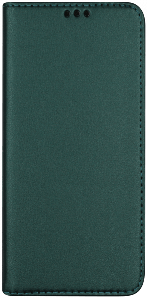 LG K50S oldalra nyíló flipes bőrtok asztali tartó funkciós sötétzöld