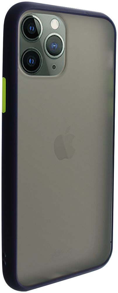 Apple iPhone 11 Pro kemény hátlap Vennus Button Bumper sötétkék