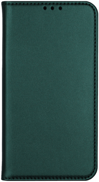 Samsung Galaxy J3 2016 (J320) oldalra nyíló flipes bőrtok asztali tartó funkciós sötétzöld