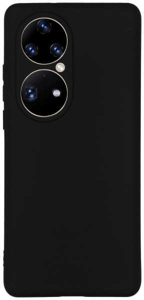 Huawei P50 Pro szilikon tok matt fekete