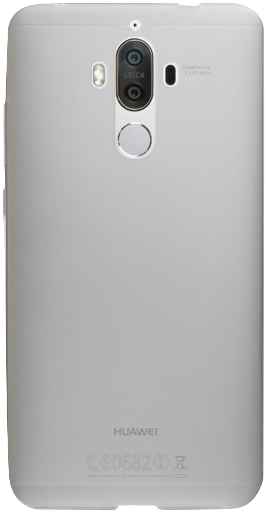 Huawei Mate 9 szilikon tok matt-fényes keret átlátszó