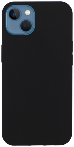 Apple iPhone 13 szilikon tok matt fekete