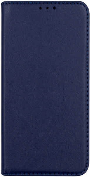 Apple iPhone 13 Pro Max oldalra nyíló flipes bőrtok asztali tartó funkciós sötétkék