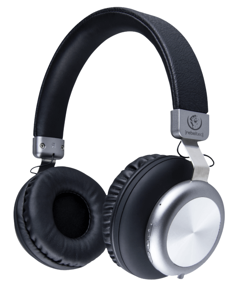 Motorola Edge kompatibilis Bluetooth fejhallgató Rebeltec Mozart fekete/ezüst