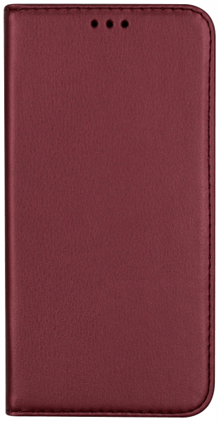 Nokia 2.3 oldalra nyíló flipes bőrtok asztali tartó funkciós bordó