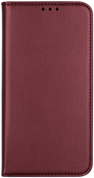 Huawei Y6 Pro 2019 oldalra nyíló flipes bőrtok asztali tartó funkciós bordó