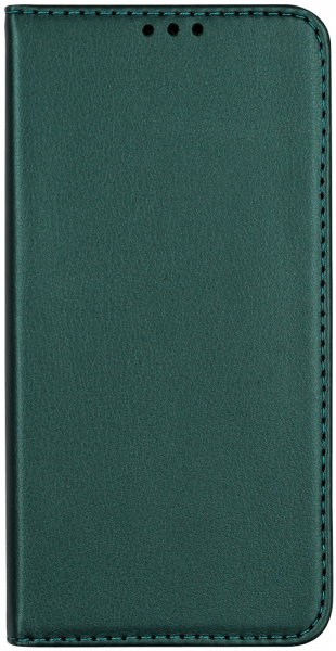 Huawei P Smart 2020 oldalra nyíló flipes bőrtok asztali tartó funkciós sötétzöld