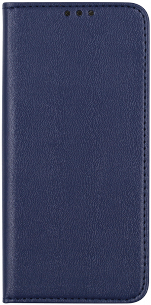 Huawei P40 oldalra nyíló flipes bőrtok asztali tartó funkciós sötétkék
