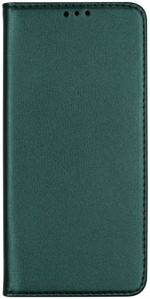 Xiaomi Mi 10T Lite 5G oldalra nyíló flipes bőrtok asztali tartó funkciós sötétzöld