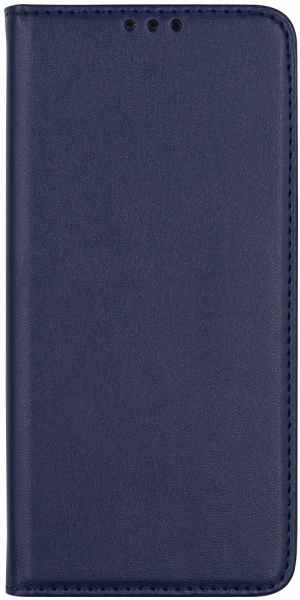 Huawei P40 Pro oldalra nyíló flipes bőrtok asztali tartó funkciós sötétkék