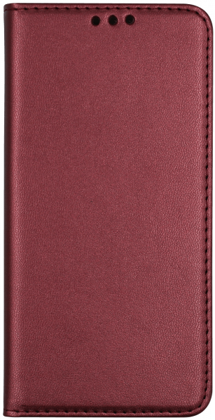 Samsung Galaxy A10 (SM-A105F) oldalra nyíló flipes bőrtok asztali tartó funkciós bordó