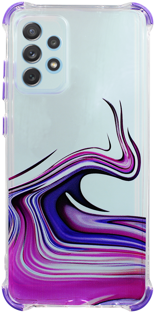 Samsung Galaxy A72 5G (SM-A726B) extra ütésálló Akvarell TPU telefontok