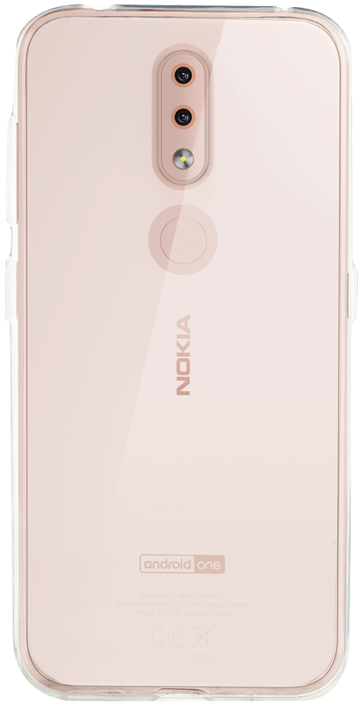 Nokia 4 2019 (4.2) szilikon tok átlátszó