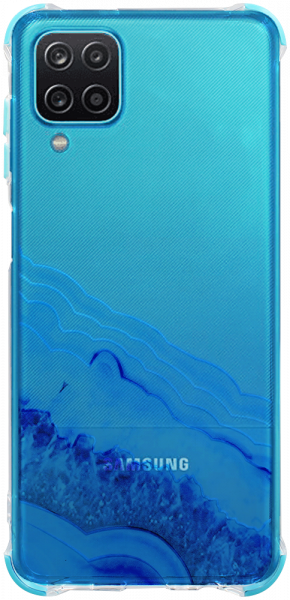 Samsung Galaxy A12 (SM-A125F) extra ütésálló Akvarell TPU telefontok