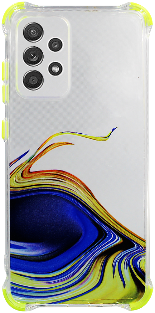 Samsung Galaxy A52 4G (SM-A525F) extra ütésálló Akvarell TPU telefontok