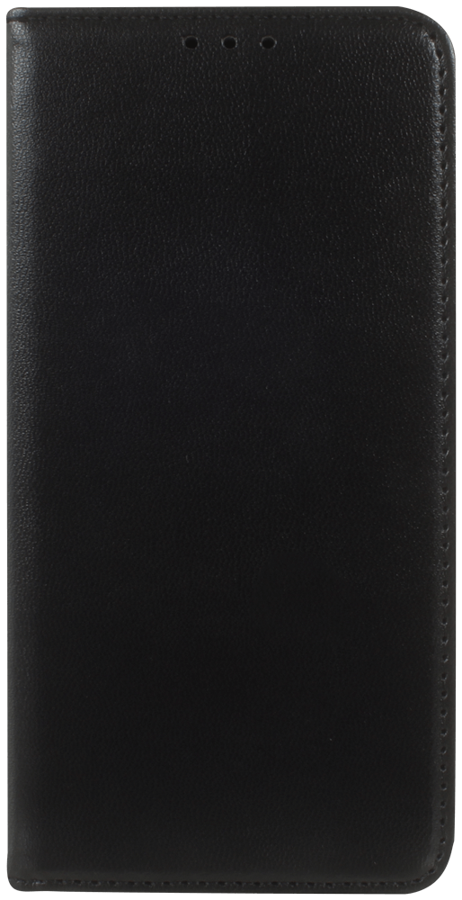 Samsung Galaxy A40 (SM-405) oldalra nyíló flipes bőrtok asztali tartó funkciós fekete