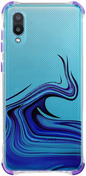 Samsung Galaxy A02 (SM-A022F) extra ütésálló Akvarell TPU telefontok