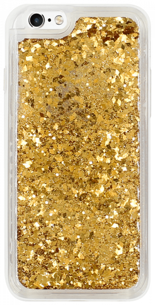 Apple iPhone 6 szilikon tok gyári Liquid Sparkle arany