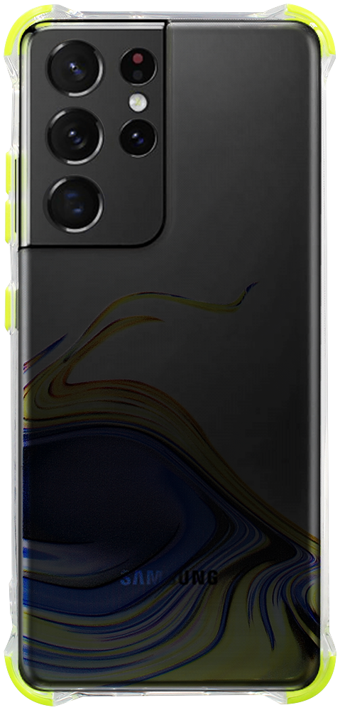 Samsung Galaxy S21 Ultra 5G (SM-G998B) extra ütésálló Akvarell TPU telefontok