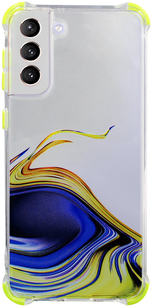 Samsung Galaxy S21 Plus 5G (SM-G996B) extra ütésálló Akvarell TPU telefontok