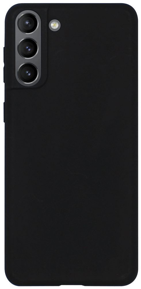 Samsung Galaxy S21 Plus 5G (SM-G996B) szilikon tok fekete