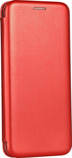 Samsung Galaxy A02 (SM-A022F) oldalra nyíló mágneses flipes bőrtok prémium minőség piros