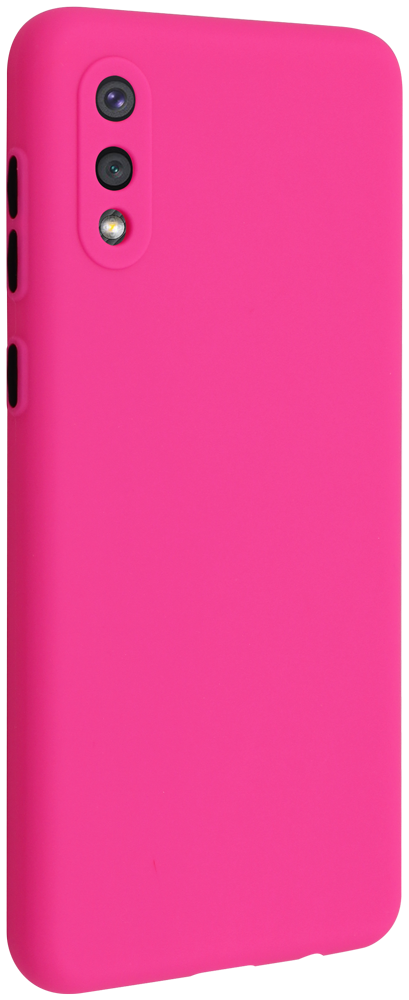 Samsung Galaxy M02 (SM-M022F) szilikon tok matt rózsaszín