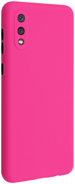 Samsung Galaxy M02 (SM-M022F) szilikon tok matt rózsaszín