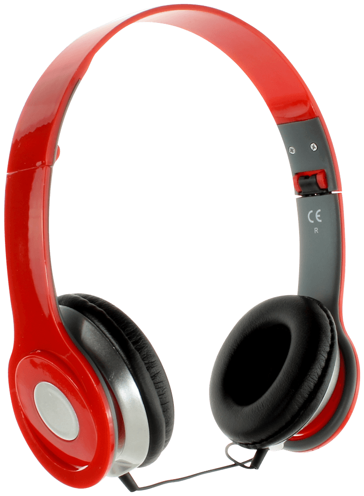 LG K30 (2019) vezetékes fejhallgató Rebeltec piros