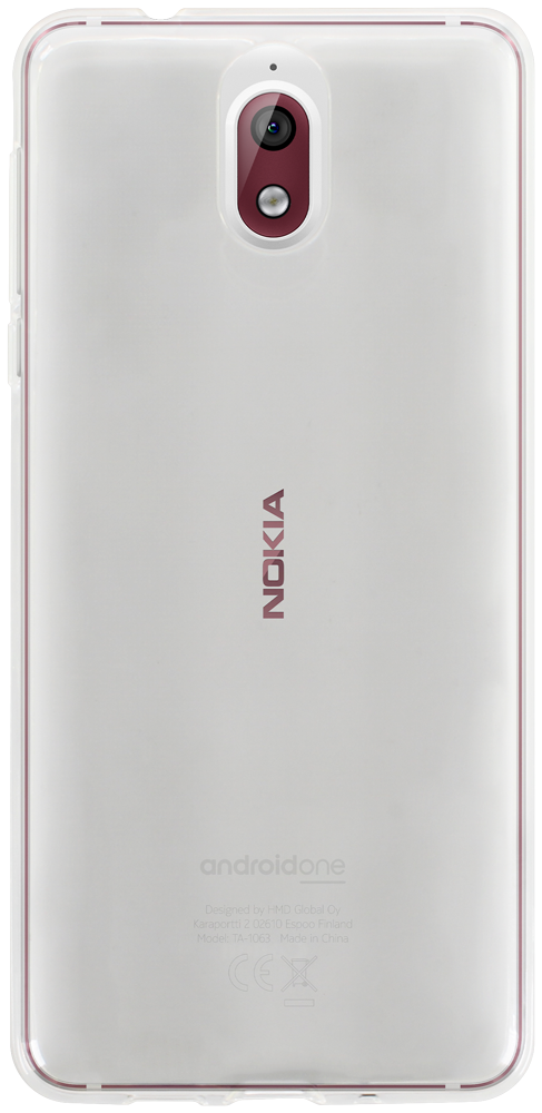 Nokia 3 2018 (Nokia 3.1) szilikon tok átlátszó