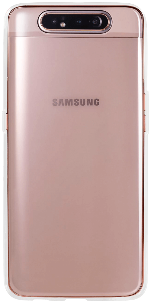 Samsung Galaxy A80 (SM-A805) szilikon tok átlátszó