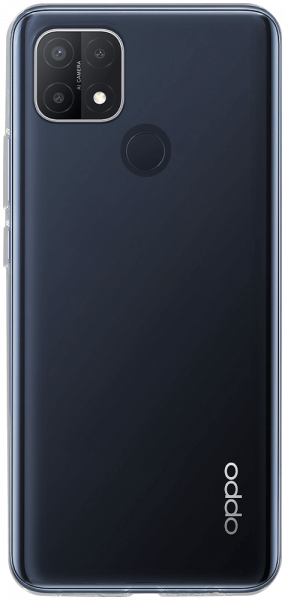 Oppo A15 szilikon tok átlátszó