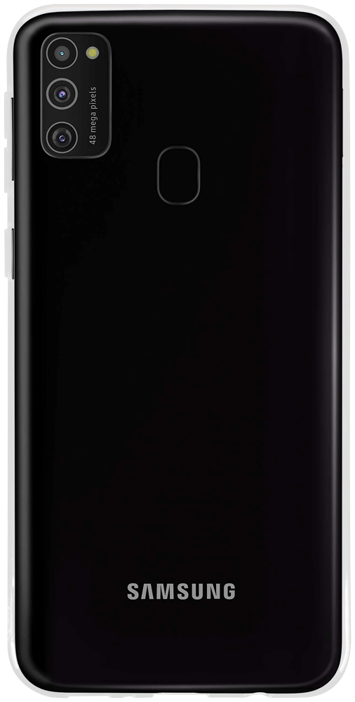 Samsung Galaxy M21 (SM-M215F) szilikon tok közepesen ütésálló átlátszó