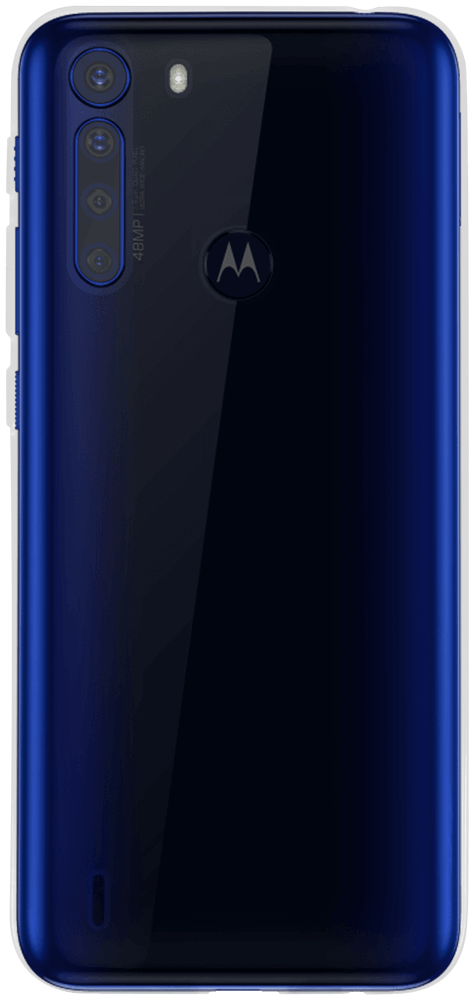 Motorola One Fusion szilikon tok átlátszó