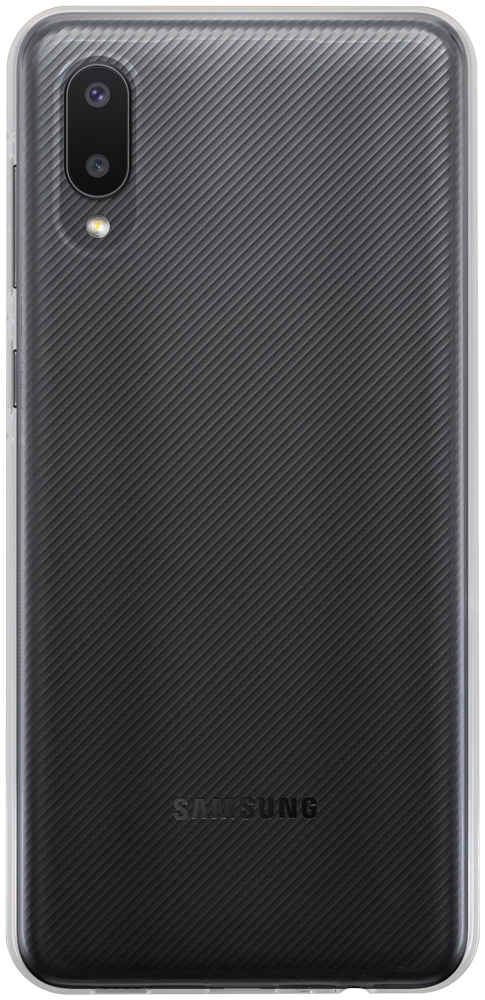 Samsung Galaxy A02 (SM-A022F) szilikon tok közepesen ütésálló átlátszó