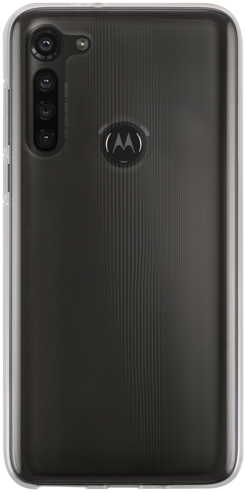 Motorola Moto G8 Power szilikon tok közepesen ütésálló átlátszó