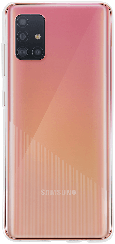 Samsung Galaxy A51 (SM-A515F) szilikon tok átlátszó