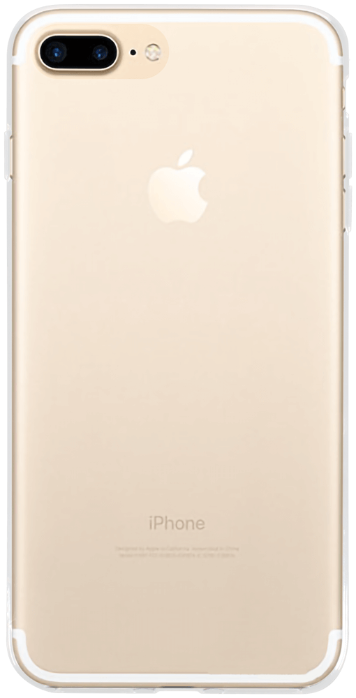 Apple iPhone 7 Plus szilikon tok közepesen ütésálló átlátszó