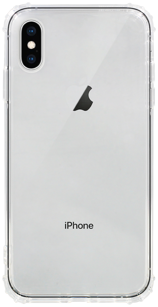 Apple iPhone XS Max szilikon tok közepesen ütésálló légpárnás sarok átlátszó