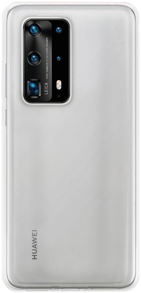 Huawei P40 Pro Plus szilikon tok közepesen ütésálló átlátszó
