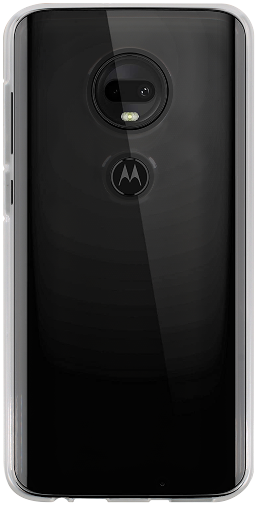 Motorola Moto G7 szilikon tok közepesen ütésálló átlátszó