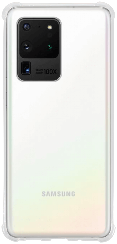 Samsung Galaxy S20 Ultra (SM-G988B) szilikon tok légpárnás sarok átlátszó